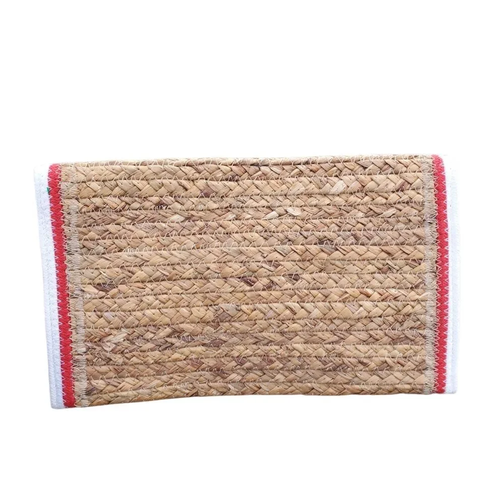 Sun'n'Sand Accessories Woven Clutch Handbag